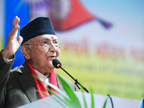 एमाले नेतृत्वलाई छोएको दिन देश ठप्प हुन्छ : केपी शर्मा ओली