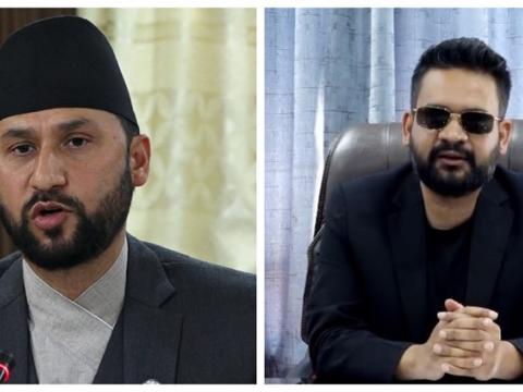रास्वपाका सभापति लामिछाने र बालेन शाहबीच भेटवार्ता : सहकार्यका विषयमा छलफल