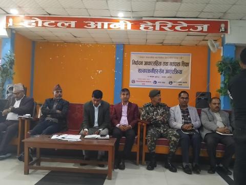 आचारसंहिता कडाइ र १३१ वडामा मतदाता शिक्षा: झापामा निर्वाचन तयारी तीव्र