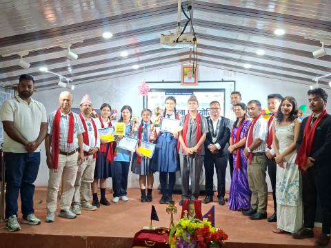 गणतन्त्र दिवसमा वीरता जेसीजको वक्तृत्वकला: इन्भेन्चरकी प्रश्ना प्रसाई प्रथम