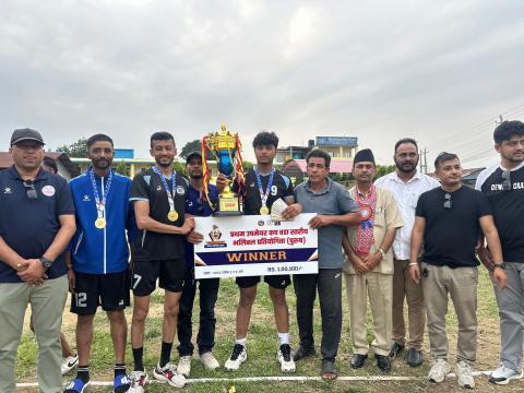 प्रथम उपमेयर कप वडास्तरीय भलिबल प्रतियोगिता २०८३ को उपाधि वडा नम्बर ३ लाई, भरत यादव बने प्रतियोगिताकै उत्कृष्ट खेलाडी