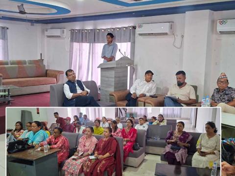 बालमैत्री नगर बनाउने बिर्तामोडको अभियान: ५१ सूचक पूरा गर्न सरोकारवालासँग छलफल