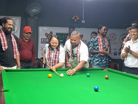 बिर्तामोड मेयर कप नेपाल मास्टर्स स्नुकर प्रतियोगिता शुरू