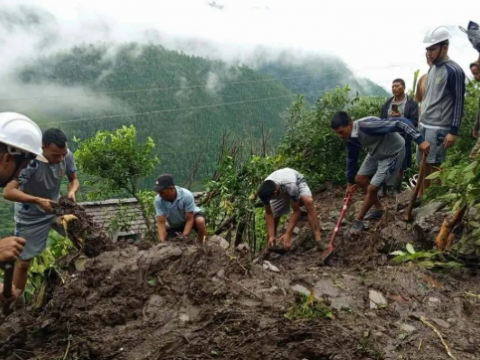 जाजरकोेट पहिरोमा मृत्यु हुनेको संख्या तीन पुग्यो, दुईजना अझै बेपत्ता