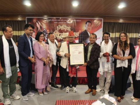 सीमा नाघेर फैलिएको नेपाली साहित्यको सुगन्ध, मिरिकमा साहित्य चौतारी झापाको भव्य सम्मान