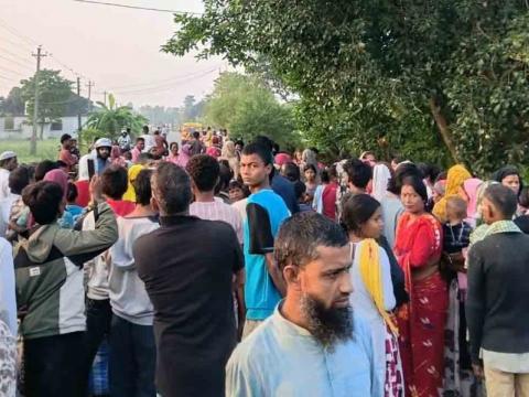 दसैँको मुखैमा झापाको बाह्रदशी गाउँपालिकामा जंगली हात्तीको आक्रमण दसैँको मुखैमा झापाको बाह्रदशी गाउँपालिकामा जंगली हात्तीको आक्रमण