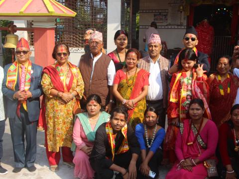 पुत्रवधूको स्वागतसँगै अर्जुनधारामा मानवसेवाको सङ्कल्प: गौरव श्रेष्ठ र आशा गुरुङको विवाह सम्पन्न, सर्वसाधारणका लागि निःशुल्क खानेपानीको घोषणा पुत्रवधूको स्वागतसँगै अर्जुनधारामा मानवसेवाको सङ्कल्प: गौरव श्रेष्ठ र आशा गुरुङको विवाह सम्पन्न, सर्वसाधारणका लागि निःशुल्क खानेपानीको घोषणा